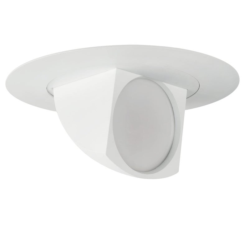 Feit Electric 5-6 inch Adjustable Scoop Recessed LED Downlight, 3000K Bright White, Dimmable, 75W Equivalent, 45 Year Life, 850 Lumen, High CRI, LEDR56SCP/930CA - Image 1